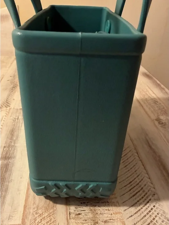 Bitty Bogg Bag Turquoise Carry Tote with Removable Pouch - Picture 4 of 12